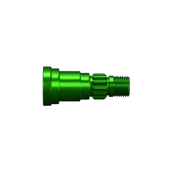 Traxxas eje de rueda de aluminio verde (1): X-Maxx 8S