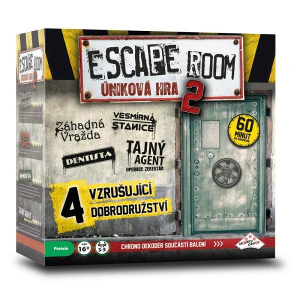 ESCAPE ROOM 2 .: úniková hra - 4 Scénáře