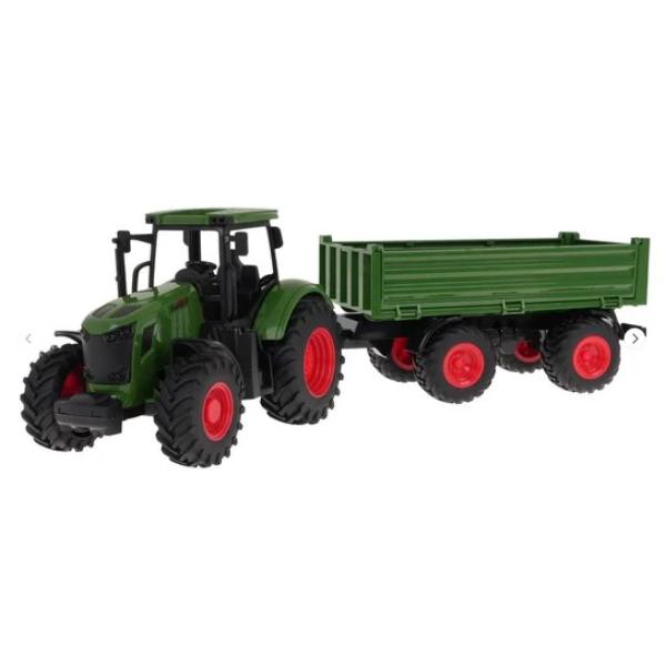 Traktor s přívěsem volná kola 42 cm