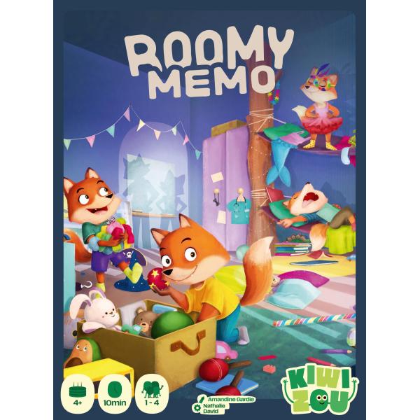 Blackrock Games Roomy Memo – Gioco Di Memoria Cooperativo Per Bambini Dai 4 Anni – Da 1 A 5 Giocatori – Gioco Educativo Veloce E Giocoso – Edizione Kiwizou-image
