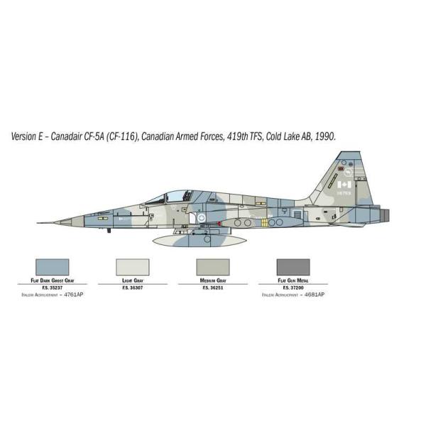 Model Kit letadlo 1441 - F-5A Freedom Fighter (1:72) (obrázek 8)
