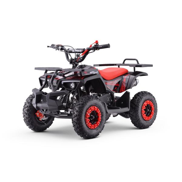 Benzínová čtyřkolka pro děti Beneo Motors Explorer červená – 50cm3