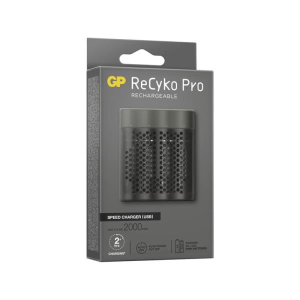 GP USB nabíječ Speed M451 + 4AA GP ReCyko Pro 2000 (obrázek 8)