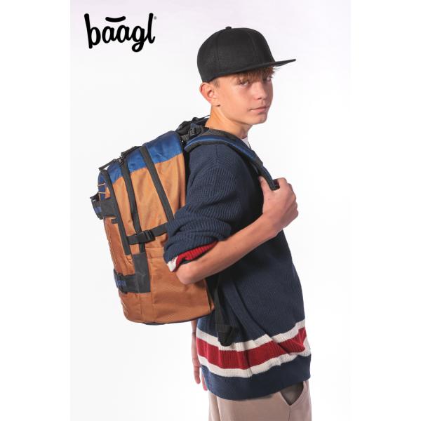 BAAGL SADA 3 Skate Duo: batoh, penál, sportovní taška