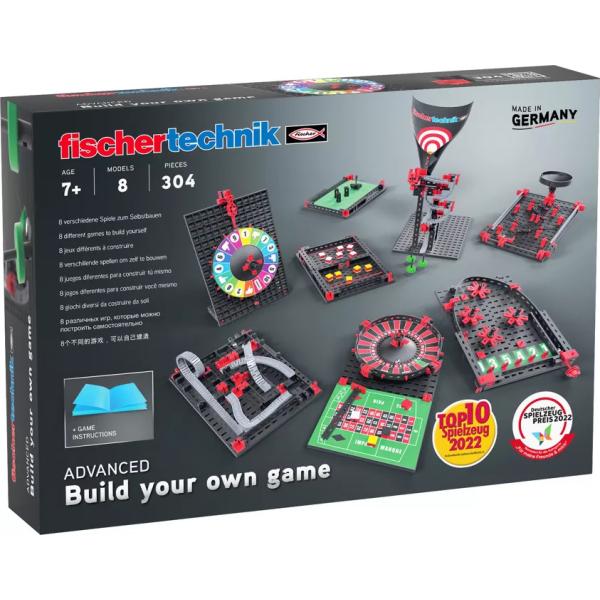 FISCHERTECHNIK Build your own game stavebnice 304 dílů