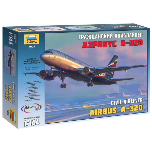 Model Kit letadlo 7003 - Airbus A-320 (1:144)