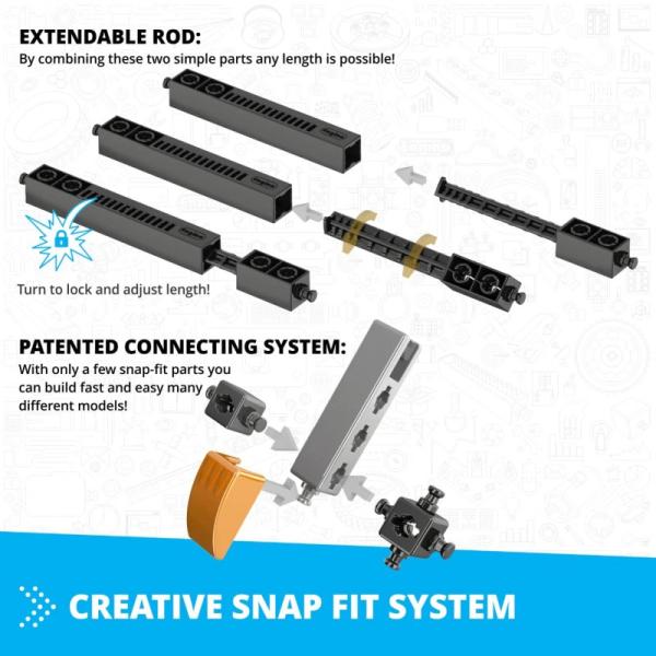 Engino STEM Dynamika kapalin
