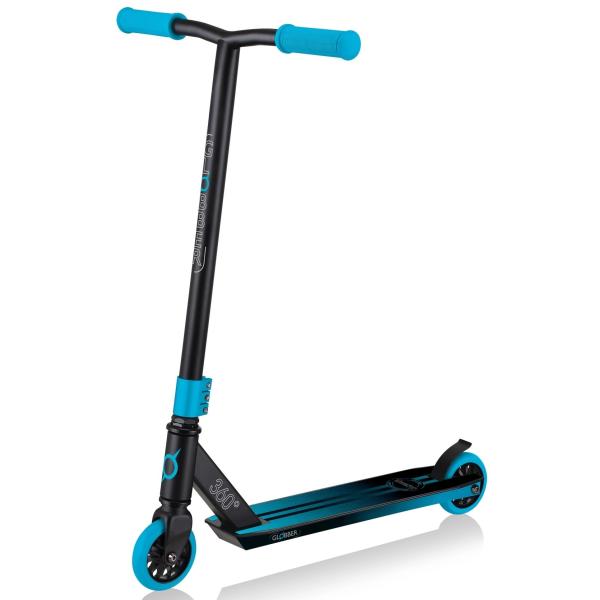 Globber Freestyle Koloběžka STUNT SCOOTER GS 360 Black - blue (obrázek 5)