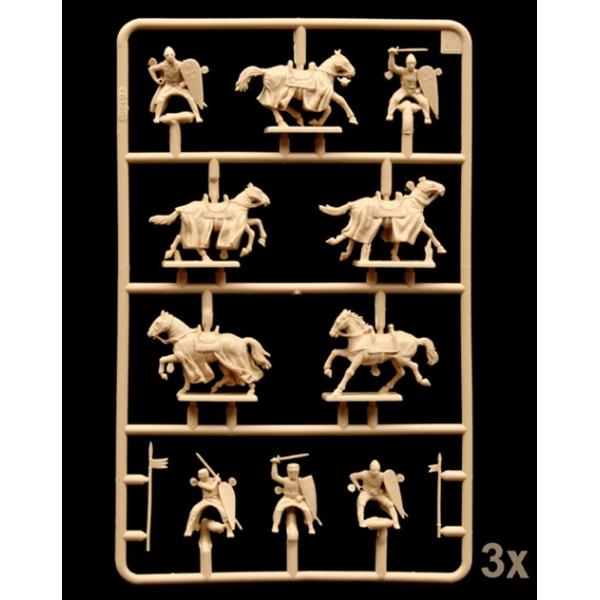 Model Kit figurky 6125 - TEMPLAR KNIGHTS (MEDIEVAL ERA) (1:72) (obrázek 3)