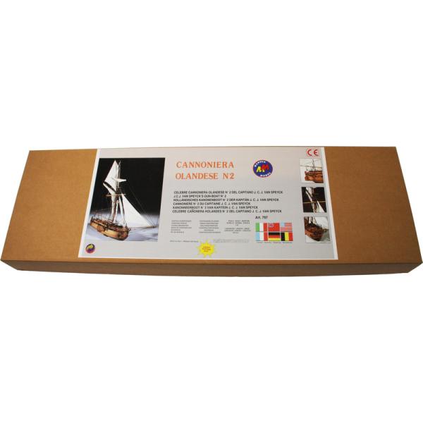 Mantua Model Holandský válečný člun No2 1:43 kit (obrázek 9)