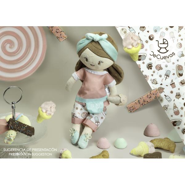 DeCuevas 20148 Plyšová panenka SWEET - 36 cm (obrázek 3)