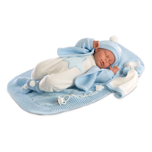 Llorens M740-45 obleček pro panenku miminko NEW BORN velikosti 40-42 cm (obrázek 3)
