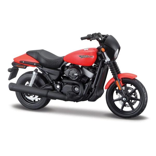 Maisto - HD - Motocykel - 2015 Harley-Davidson Street 750, blister box, 1:18