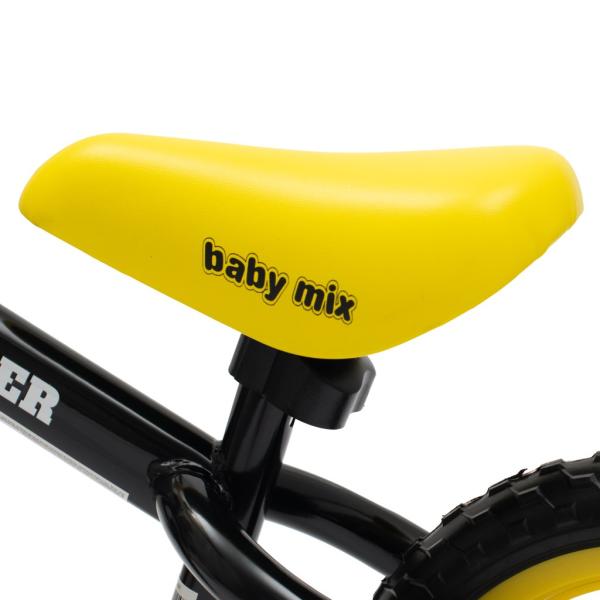 Dětský balanční bicykl Baby Mix Traveller černý (obrázek 3)