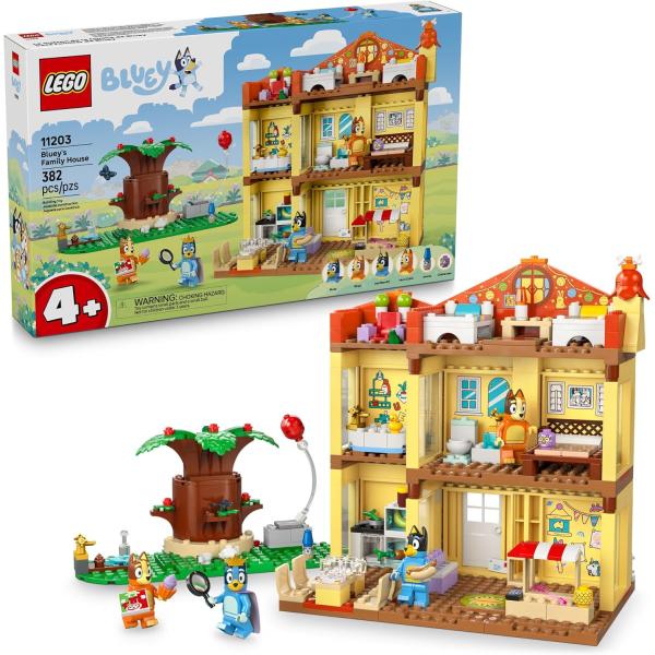 LEGO®Bluey 11203 Bluey a jej rodinný dom