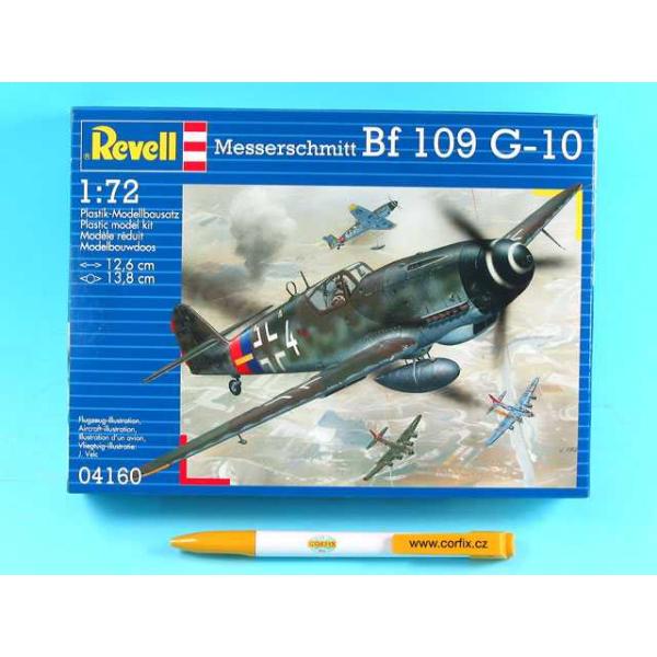 Plastic modelky letadlo 04160 - Messerschmitt Bf 109 G-10 (1:72)