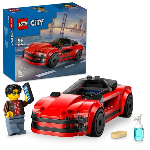 LEGO® City 60448 Červený športiak