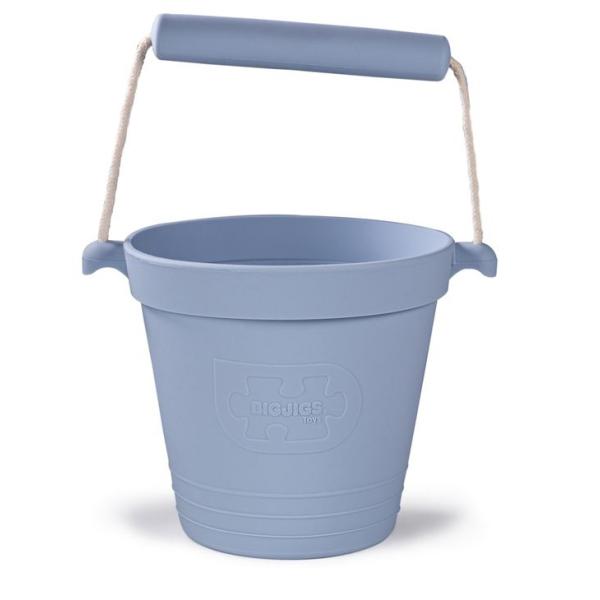 Bigjigs Toys Plážovévedierko svetlo šedé