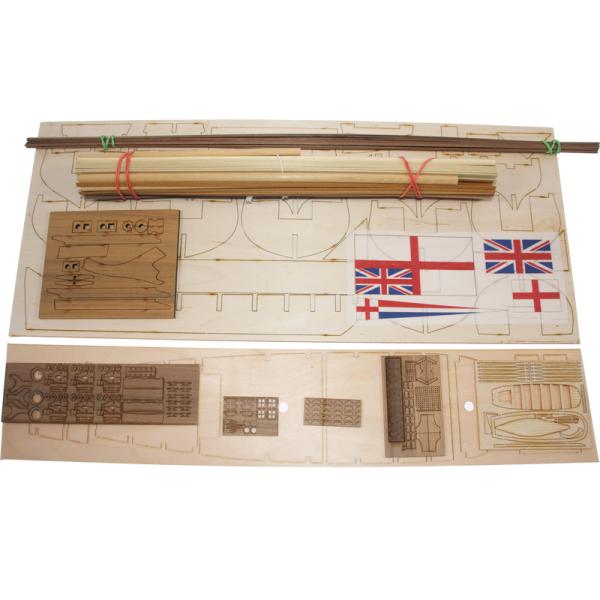 MAMOLI Halifax 1768 1:54 kit (obrázek 6)