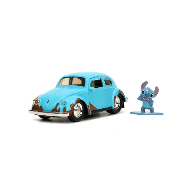 Lilo & Stitch auto 1959 VW Beetle 1:32 a figúrka Stitch, DP6