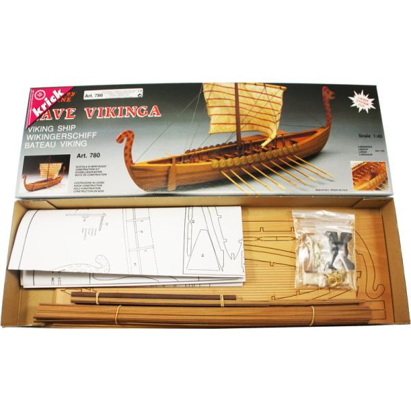Mantua Model Vikingská loď 1:40 kit (obrázek 8)