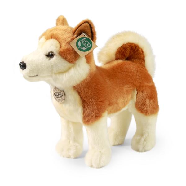 Plyšový pes Akita Inu 30 cm EKO-PŘÁTELSKÝ