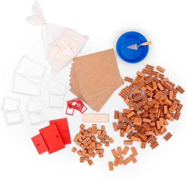 TEIFOC stavebnice Hasičská stanice 220 dílků