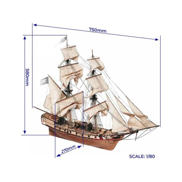 OCCRE Corsair 1:80 kit