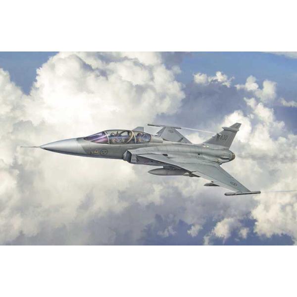 Model Kit letadlo 2664 – JAS 39 GRIPEN TWIN SEATER (1:48)