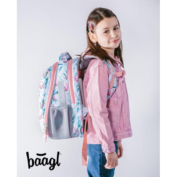 BAAGL SADA 5 Shelly Medvedík čistotný: aktovka, pero, taška, krabička na svačinu, tabule (obrázek 10)