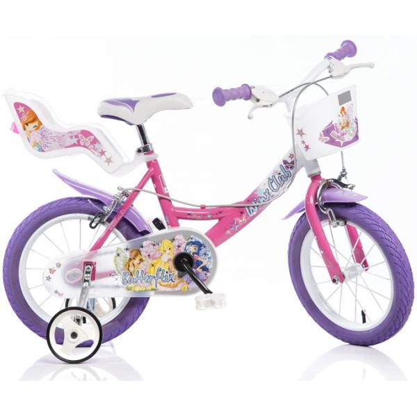 DINO Bikes - Dětské kolo 14" 144RL-WX7 - WINX