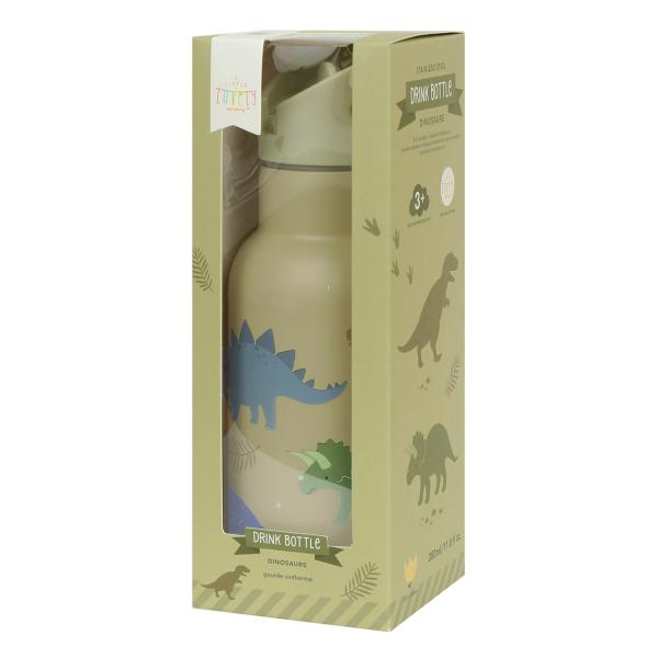 A Little Lovely Company - nerezová láhev na pití, 350 ml - dinosauři (obrázek 10)