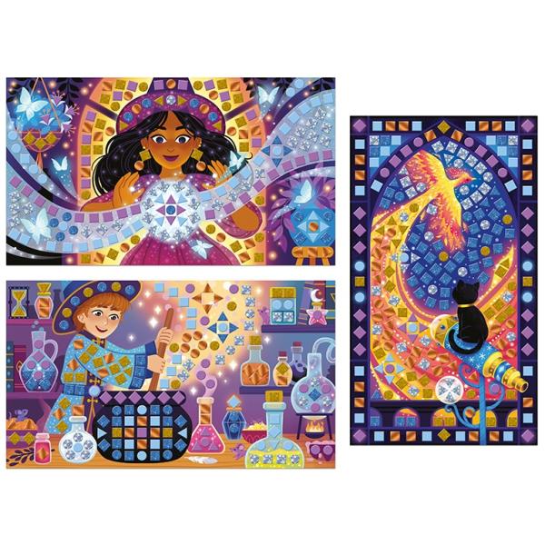 Janod Atelier Kreativní sada Mozaika Magická škola