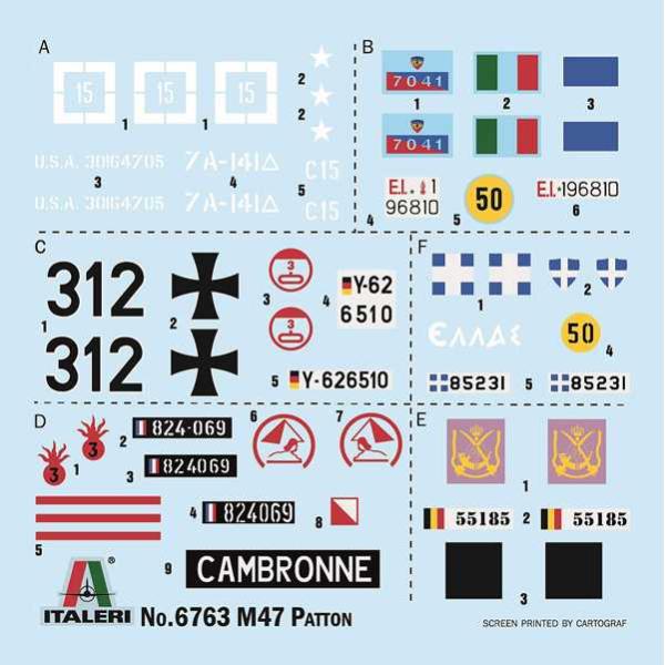 Model Kit tank 6763 – M47 Patton (1:35)