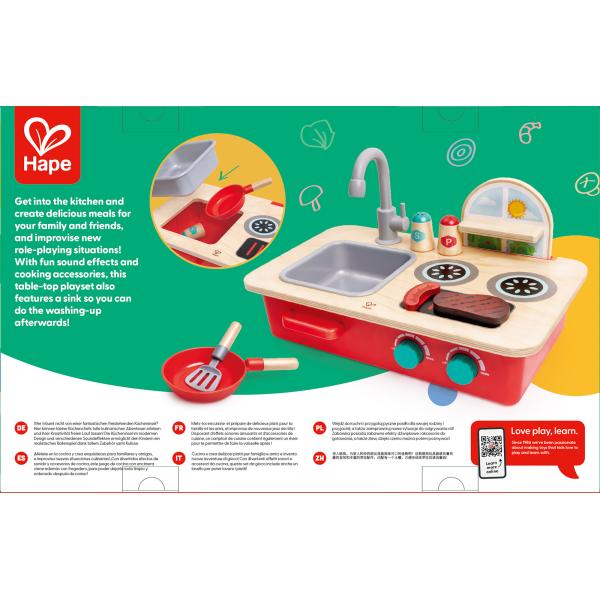 Hape Mini kuchyňka pro malé šéfkuchaře (obrázek 7)