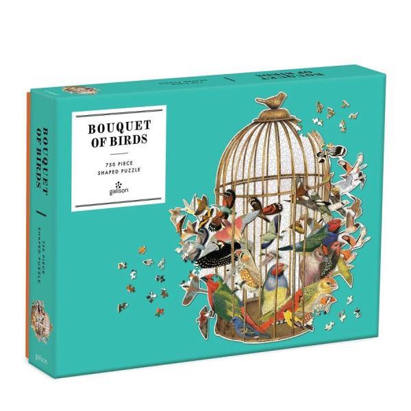 Galison Puzzle Vtáčia klietka 750 dielikov