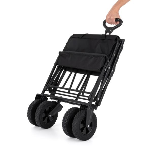 FEEDO Skládací přepravní vozík Donkey Black (obrázek 5)