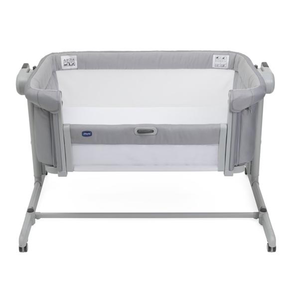 CHICCO Postieľka Next2Me Magic Evo - Dark Grey (obrázok 3)
