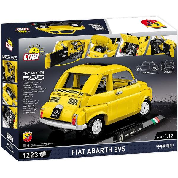 Cobi 1965 Fiat 500 Abarth, 1:12, 1205 k, EXECUTIVE EDITION