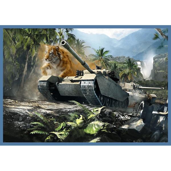 Trefl Puzzle 4×250 – World of Tanks