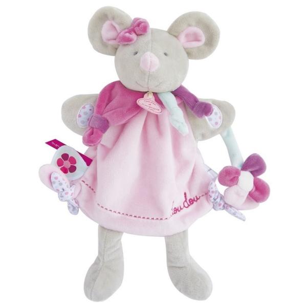 Doudou Plyšový maňásek myška 28 cm