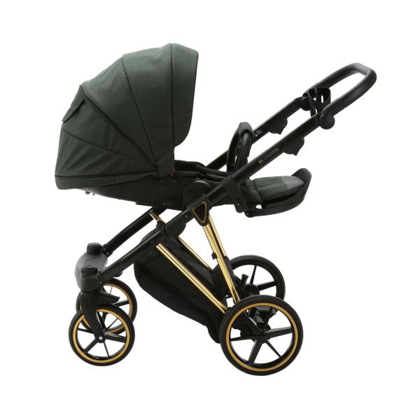 ADAMEX Kočík kombinovaný Belissa Special Edition Dark Green/Gold (obrázek 7)