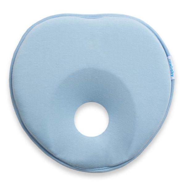 Ergonomický kojenecký polštářek New Baby BASIC Blue