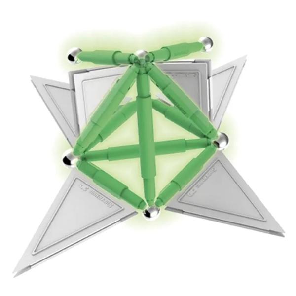 SUPERMAG magnetická stavebnice Tags glow 67ks (obrázek 3)