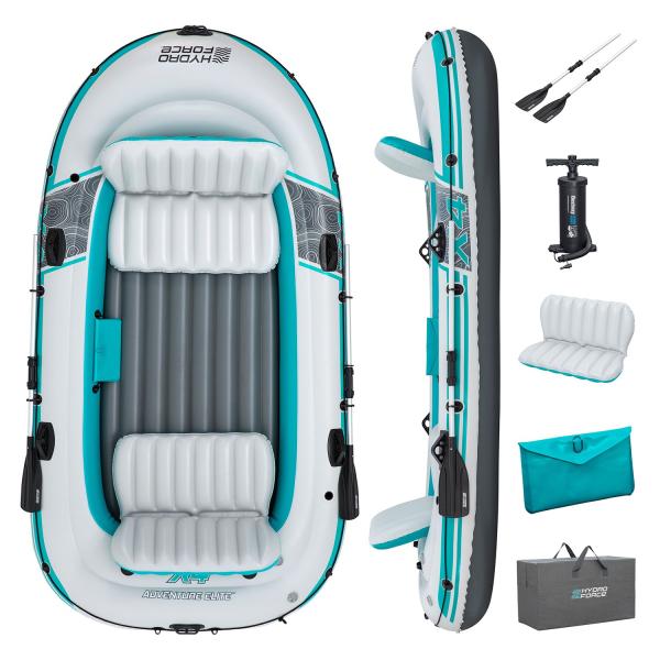 Bestway 65158 Nafukovací raft Adventure Elite X4, 315 x 165 x 41,5 cm