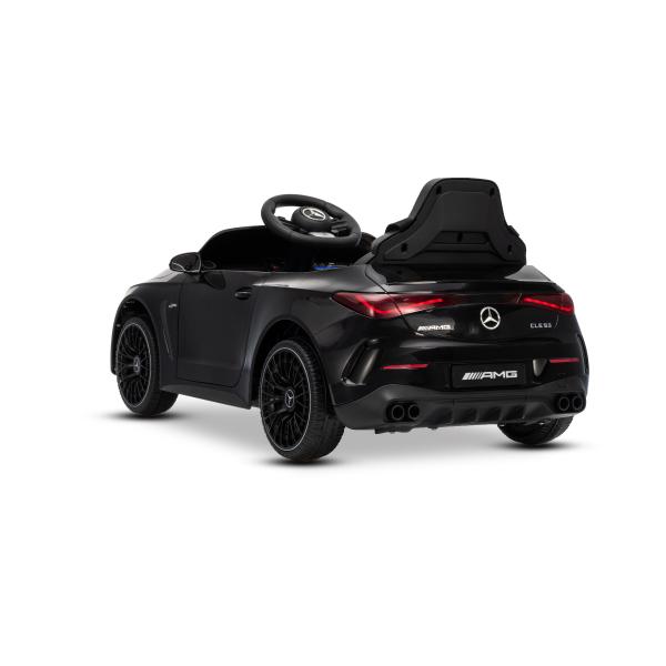 Elektrické autíčko Mercedes CLE 12V s pohonem zadních kol, černé, Jednomístné, Lithiové