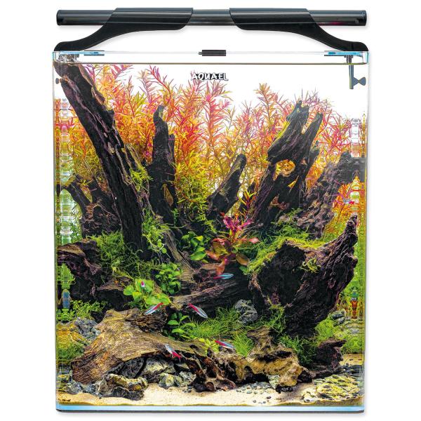 Set Aquael akvarijní Optibent černá 70, 68l