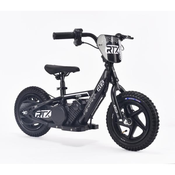 Dětské elektrické odrážedlo RIRIBIKE RTX3 24V (12”), černé, Lithiová baterie, 100W motor, (obrázek 6)