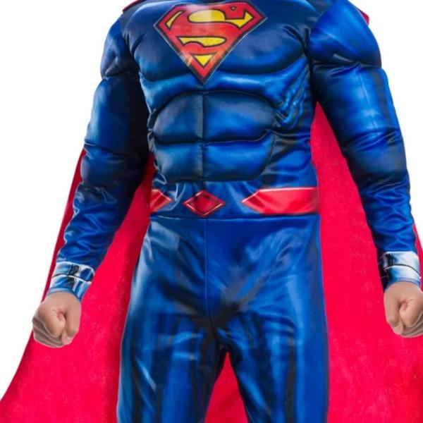 SUPERMAN dětský kostým velikost (110-122cm) (obrázek 3)