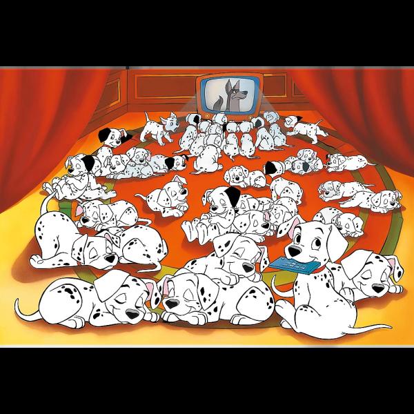 Trefl Puzzle 600 Výroční – 101 dalmatinů